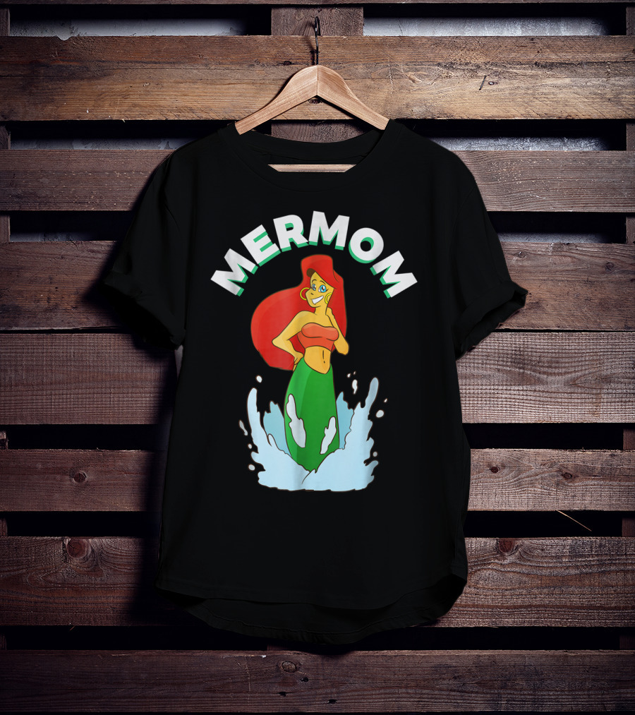 Mermom Cool Mermaid Mom Best Idea39 T-Shirt