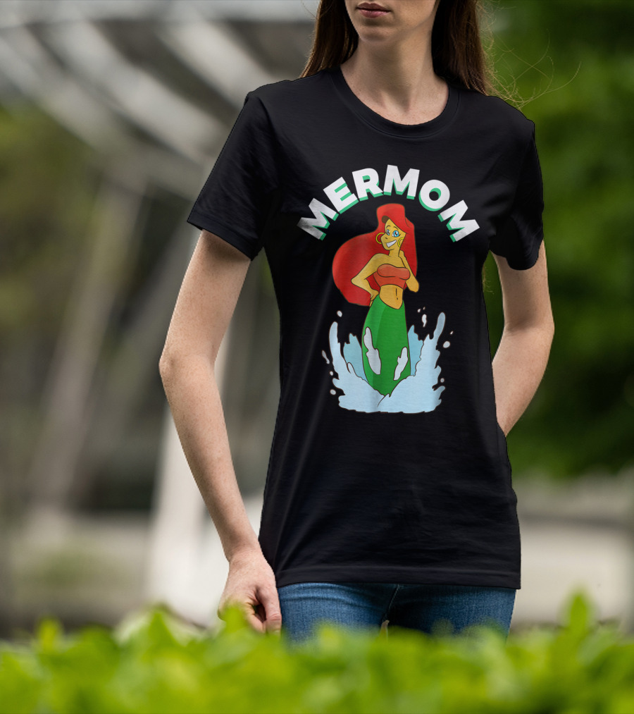 Mermom Cool Mermaid Mom Best Idea39 T-Shirt