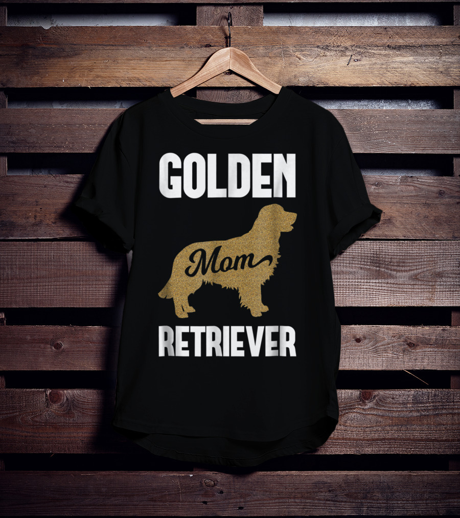 Golden Retriever Mom Dog T-Shirt