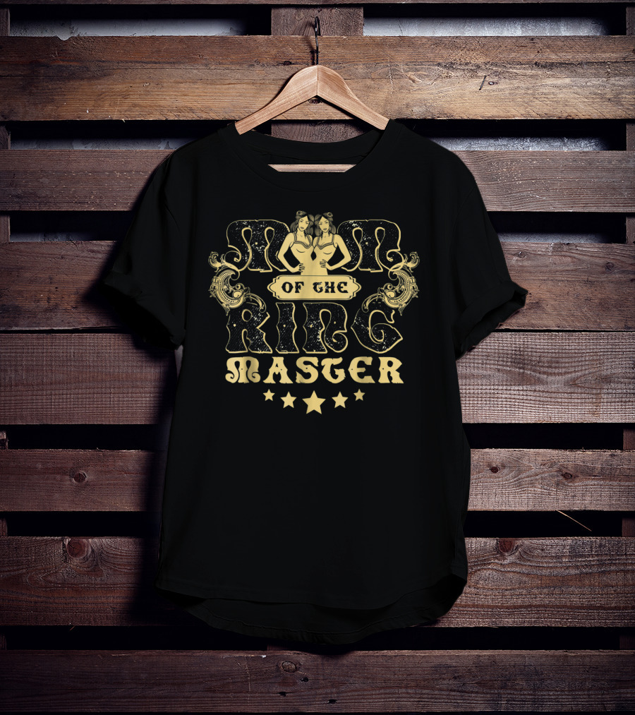 Mom Of The Ringmaster Circus Carnival Birthday40 T-Shirt