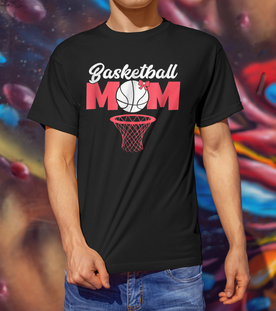 Basketball Mom Fan With Love For The Game T-Shirt