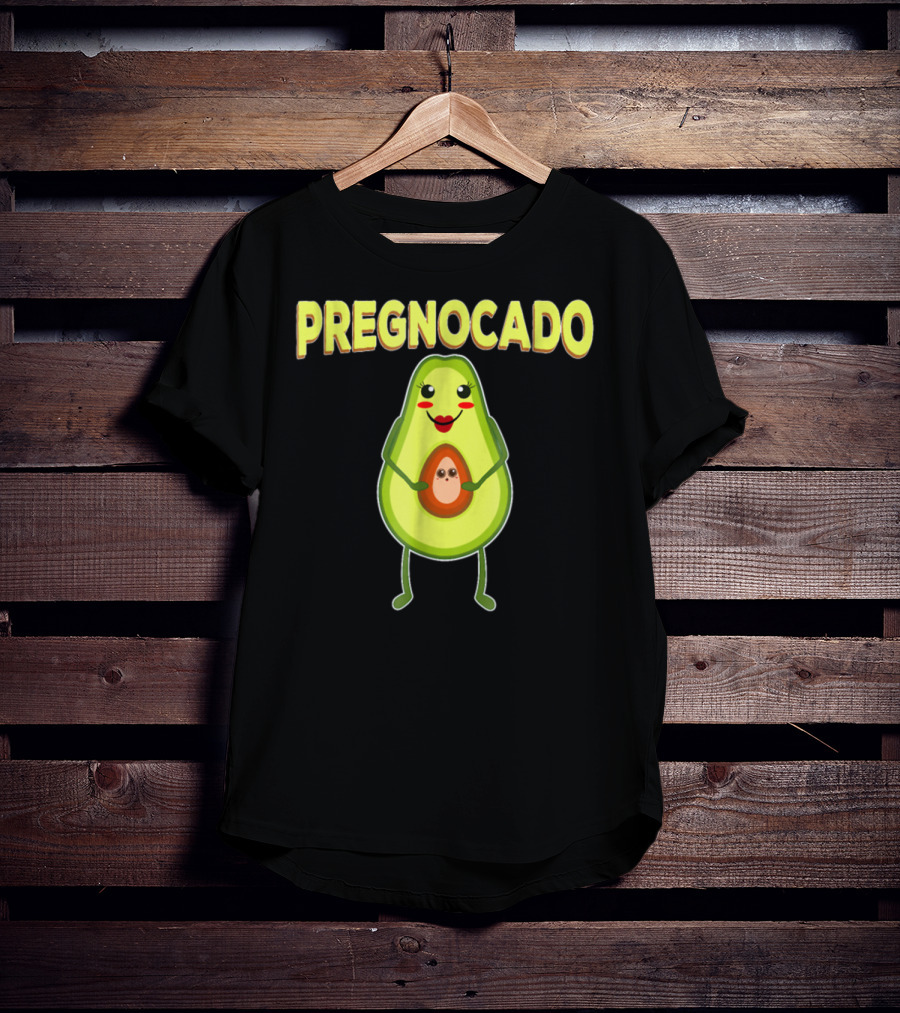 Pregnocado Avocado Pregnant Food Pregnancy Announcement T-Shirt