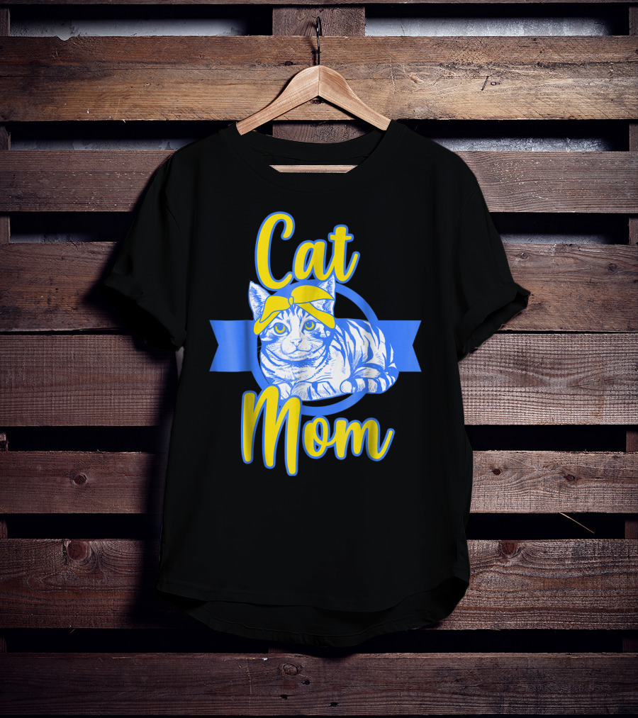 Cat Mom Funny Crazy Lady Rescue Gotcha Day Her T-Shirt