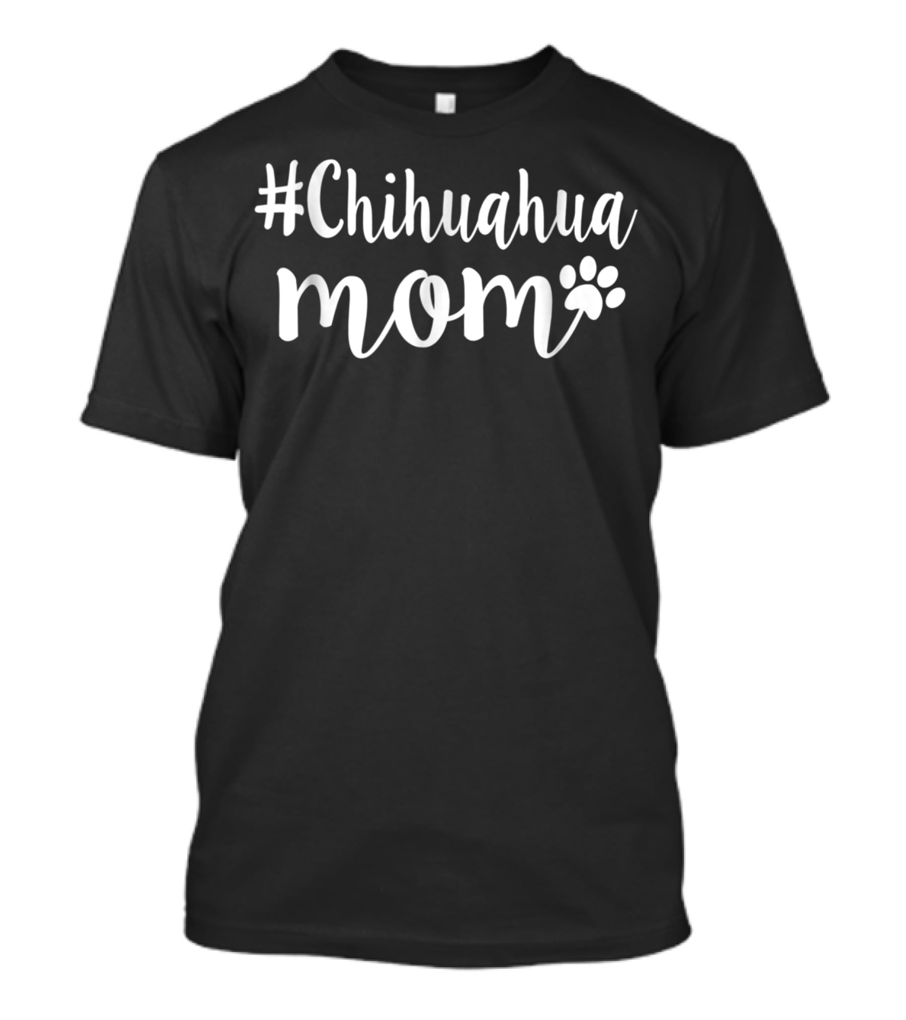 Chihuahua Mom Paw Prints T-Shirt