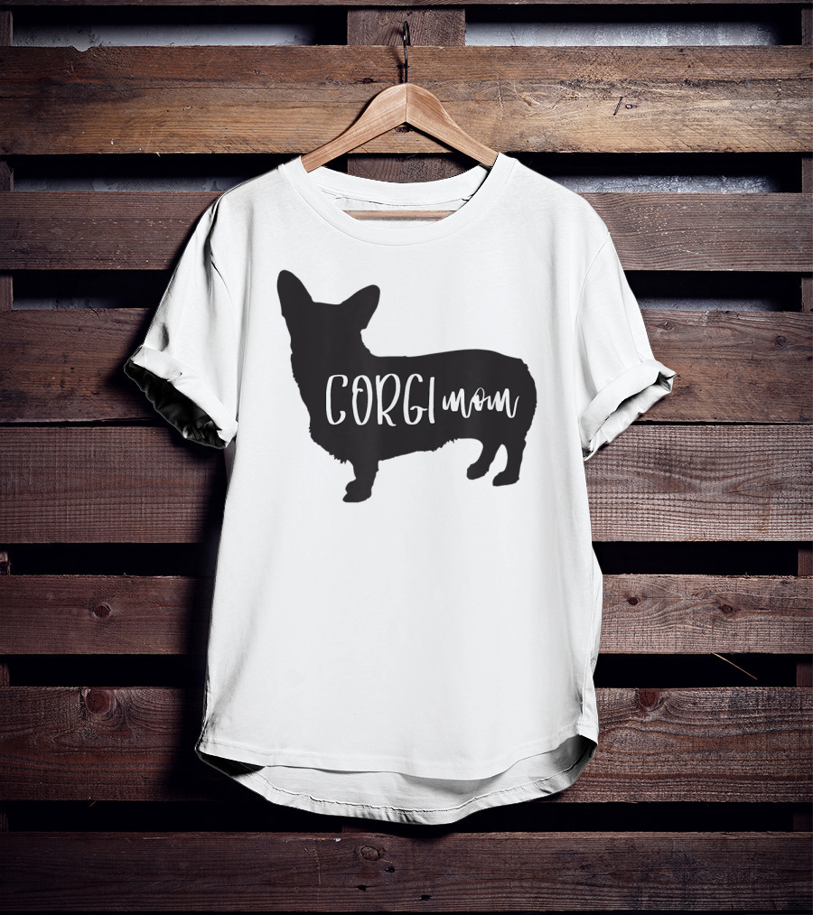 Corgi Mom Corgi Dog T-Shirt