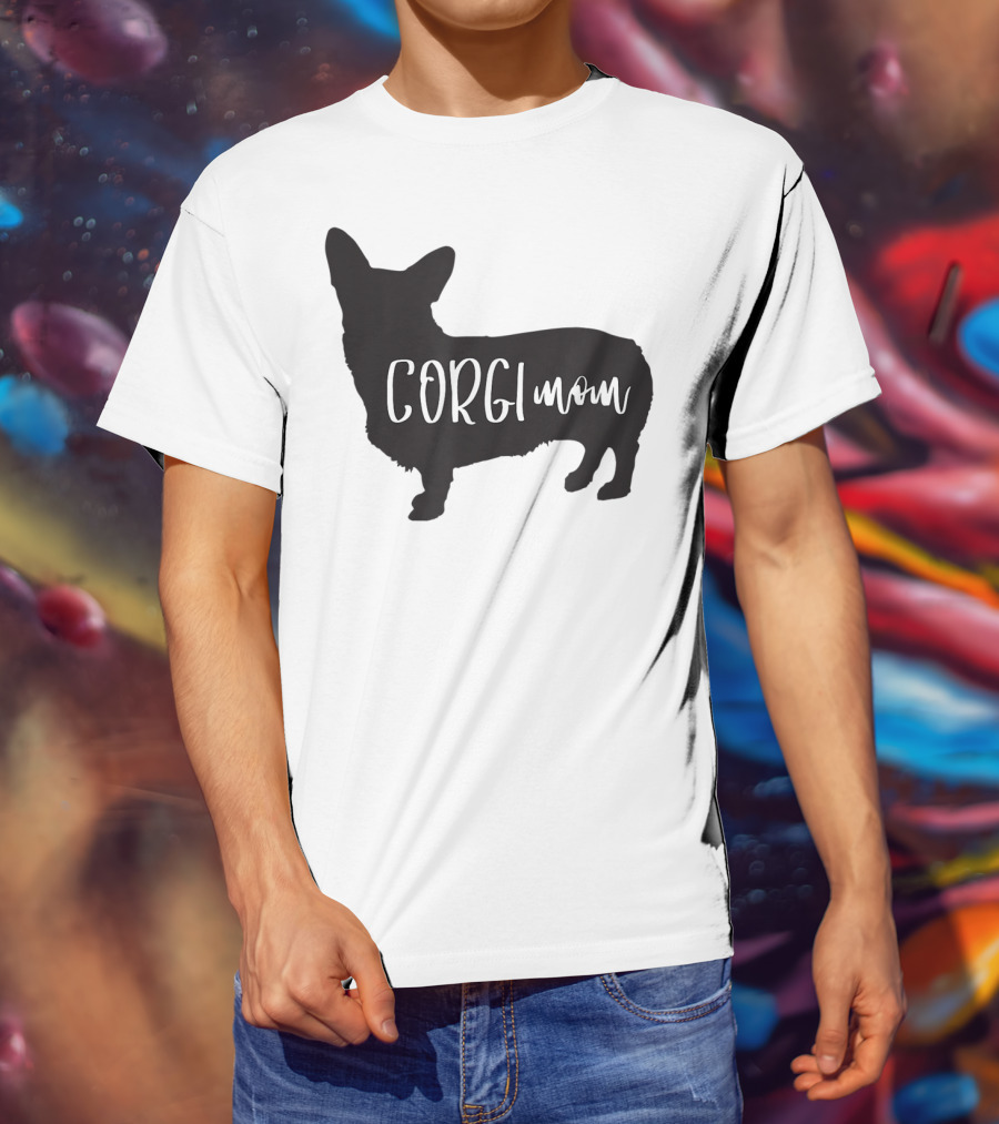 Corgi Mom Corgi Dog T-Shirt
