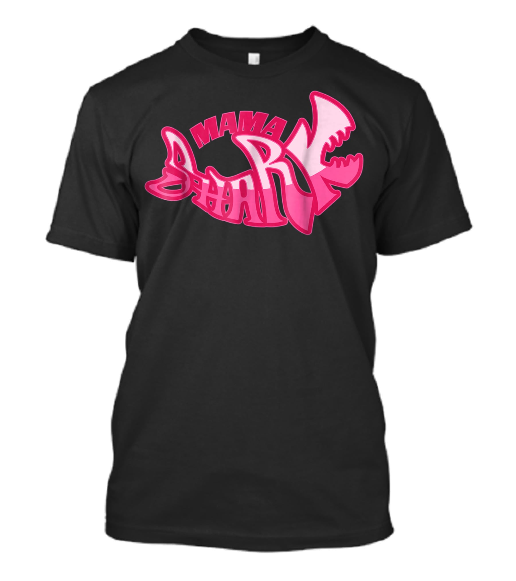Mama Shark Cute Stylist Mom Mothers Wife T-Shirt