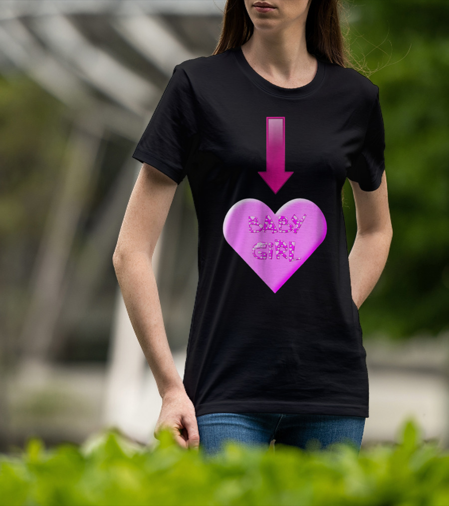 Baby Girl Mommy Cute Pregnancy It’s A Girl T-Shirt