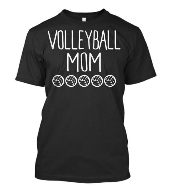 Volleyball Mom Cute Sports 76 T-Shirt