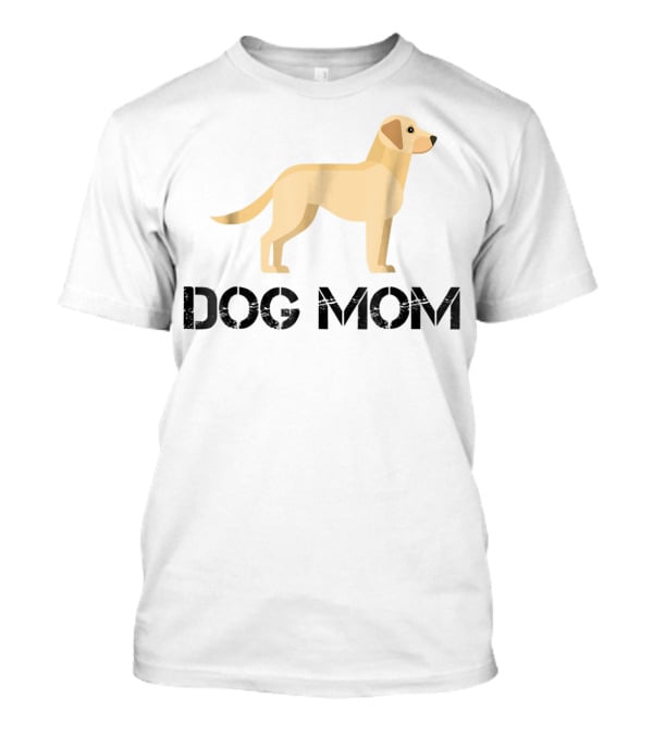 Dog Mom Yellow Lab T-Shirt