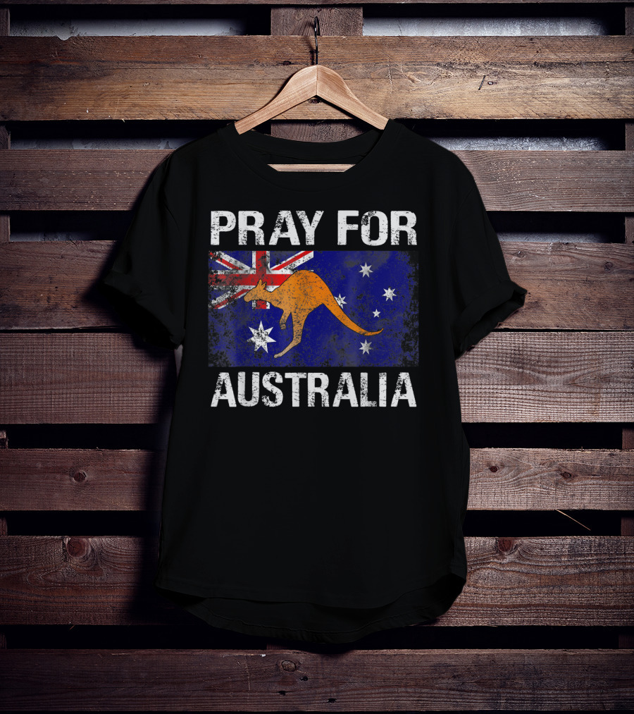 Pray For Australia Animal Rescue Extinction T-Shirt