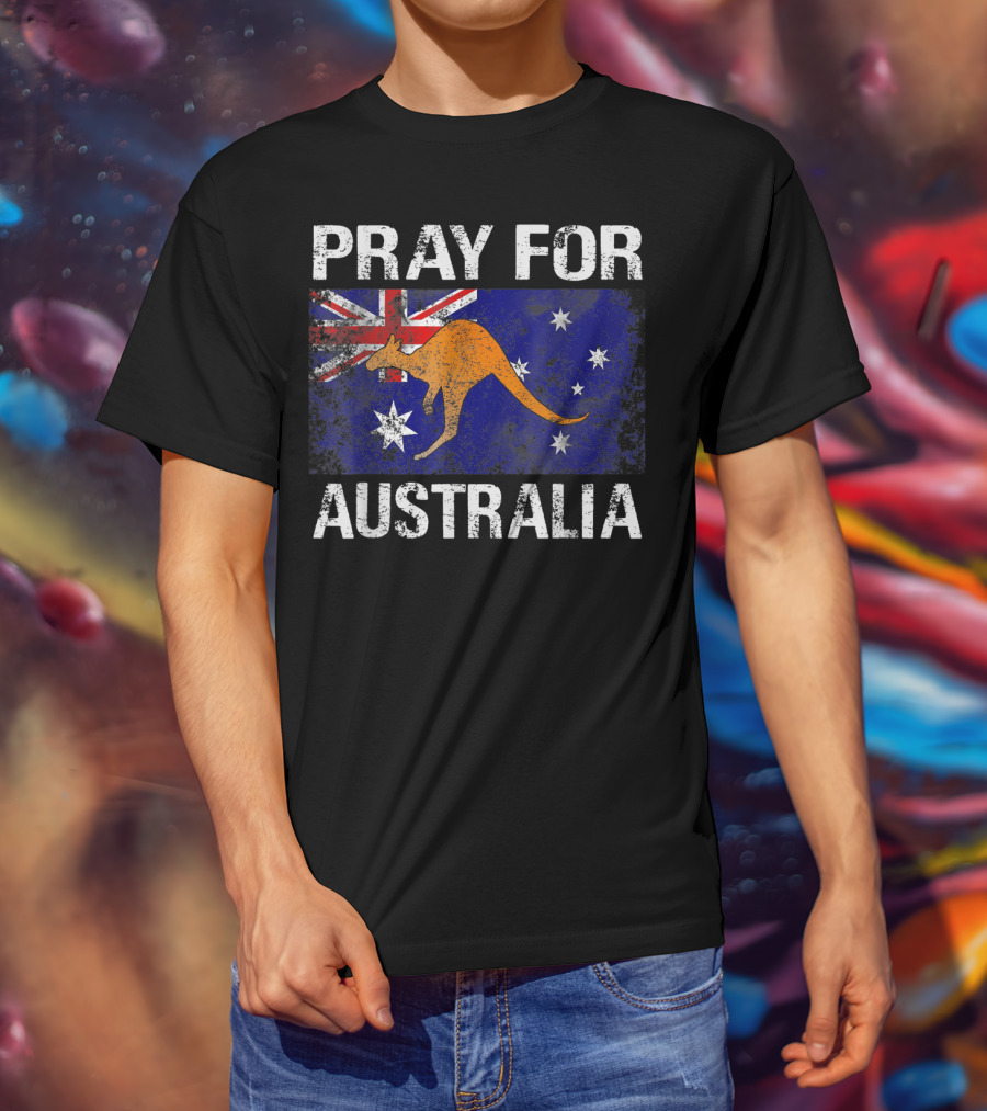 Pray For Australia Animal Rescue Extinction T-Shirt