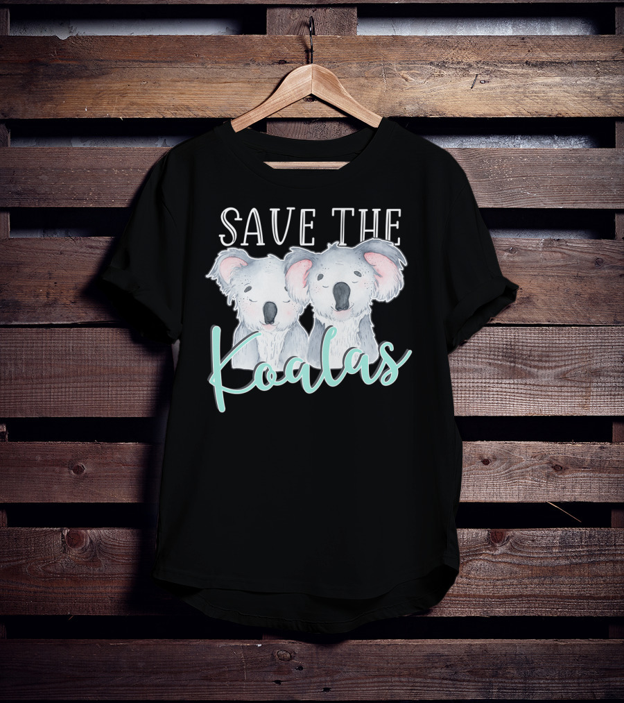 Save The Koalas Lovers Australia Strong Save The Koalas T-Shirt