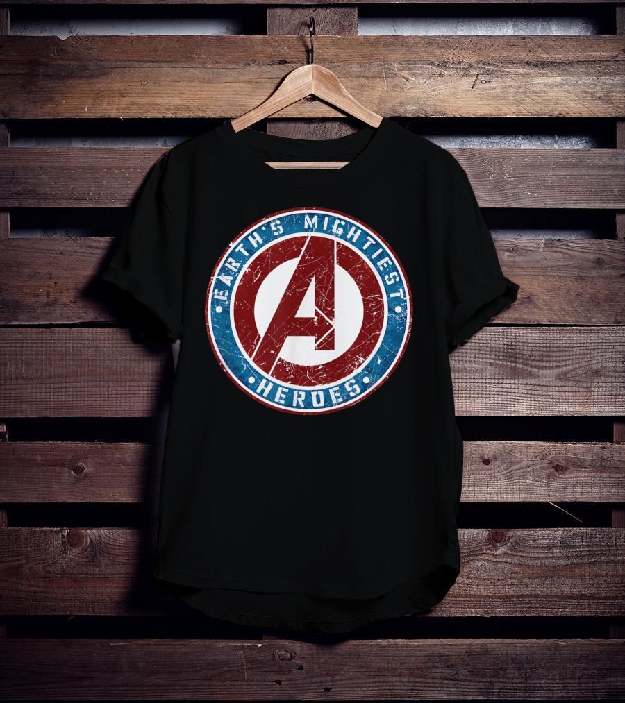 Marvel Avengers Earth's Mightiest Heroes A Symbol T-Shirt
