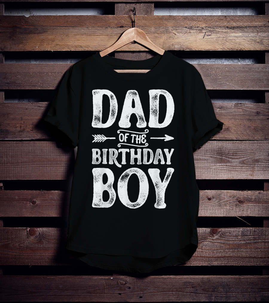 Dad Of The Birthday Boy Father Papa Dad T-Shirt