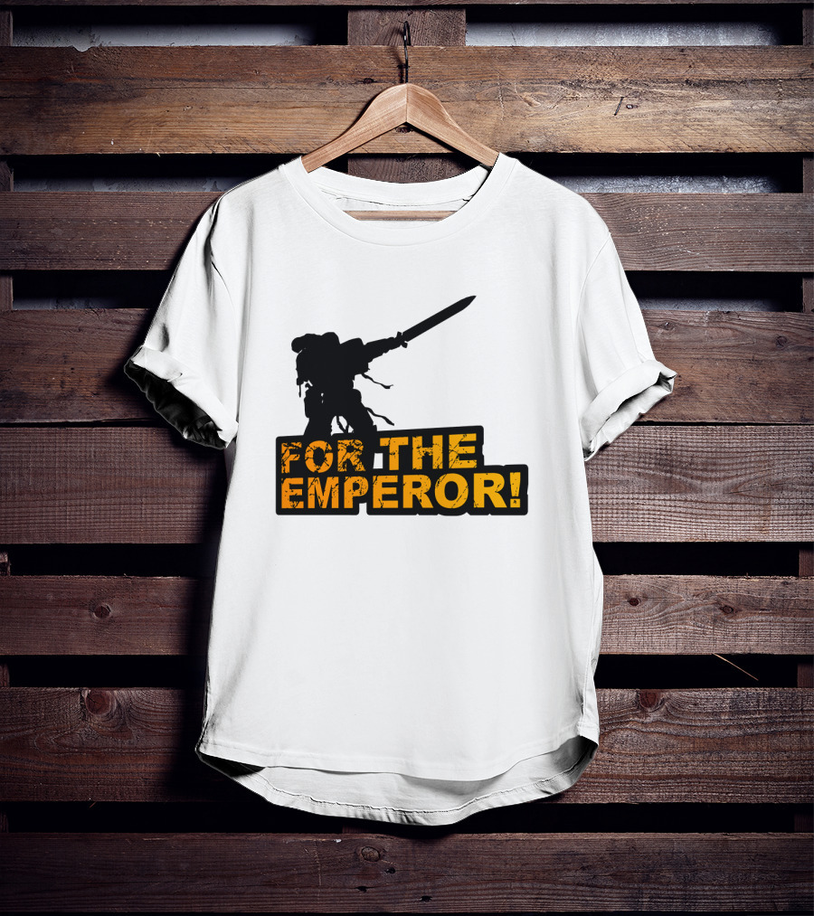Warhammer For The Emperor Space Marine T-Shirt