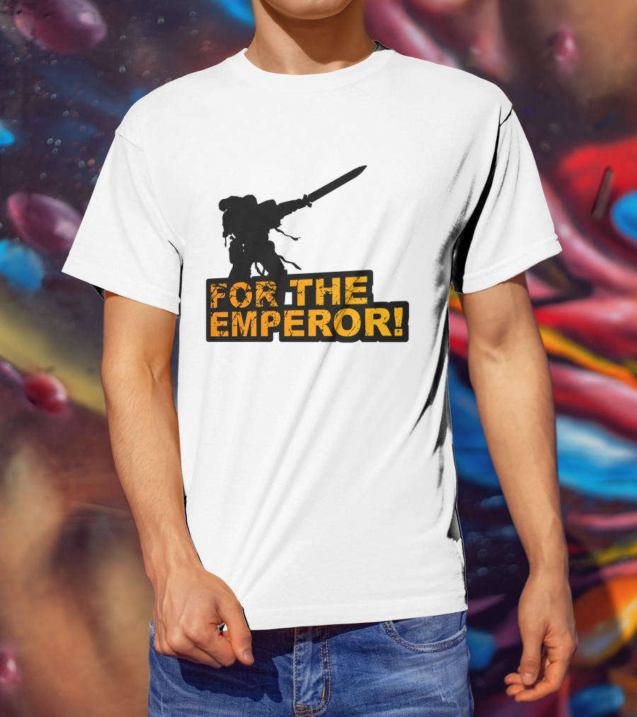 Warhammer For The Emperor Space Marine T-Shirt