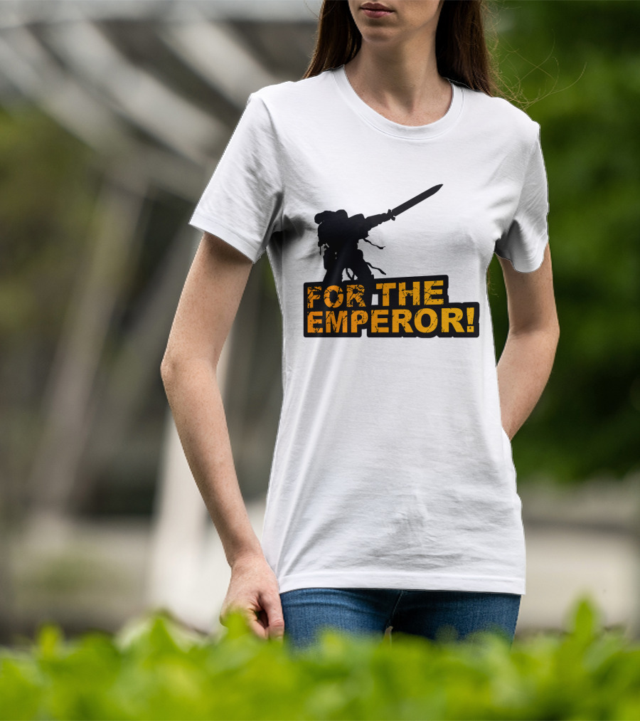 Warhammer For The Emperor Space Marine T-Shirt