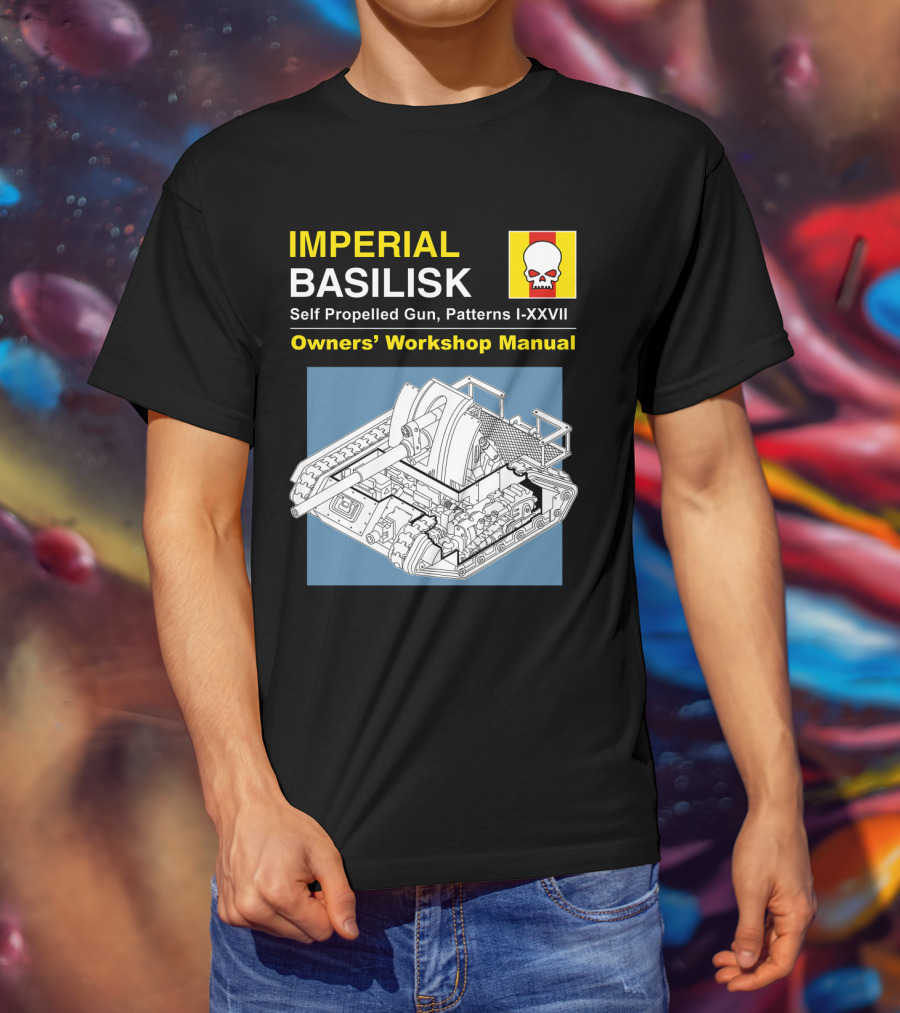 IMPERIAL BASILISK Self Propelled Gun Owners' Workshop Manual T-Shirt