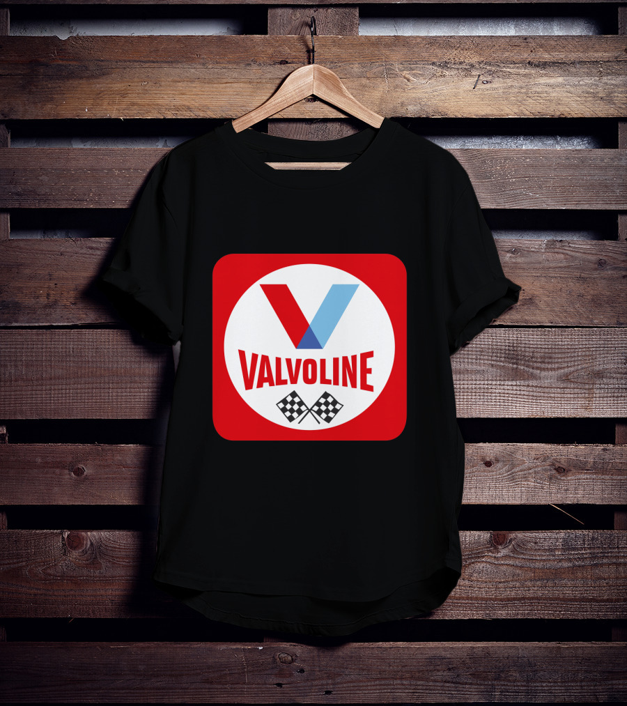 Valvoline Racing Checkered Flag T-Shirt