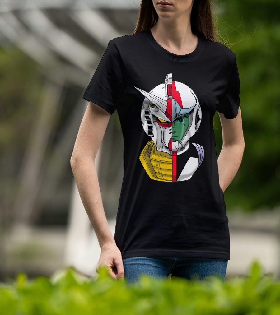 GUNDAM RX-78-2 And RX-79 Dual Face T-Shirt