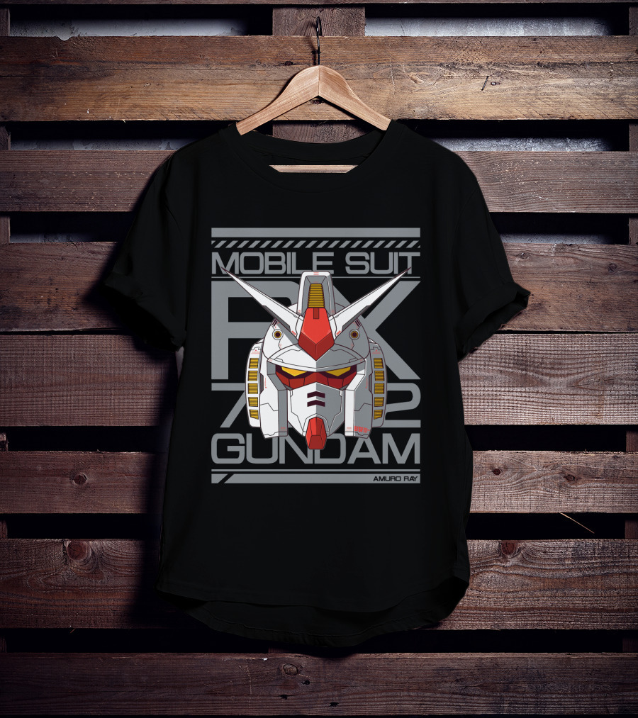 Mobile Suit RX 78 2 Gundam Amuro Ray T-Shirt