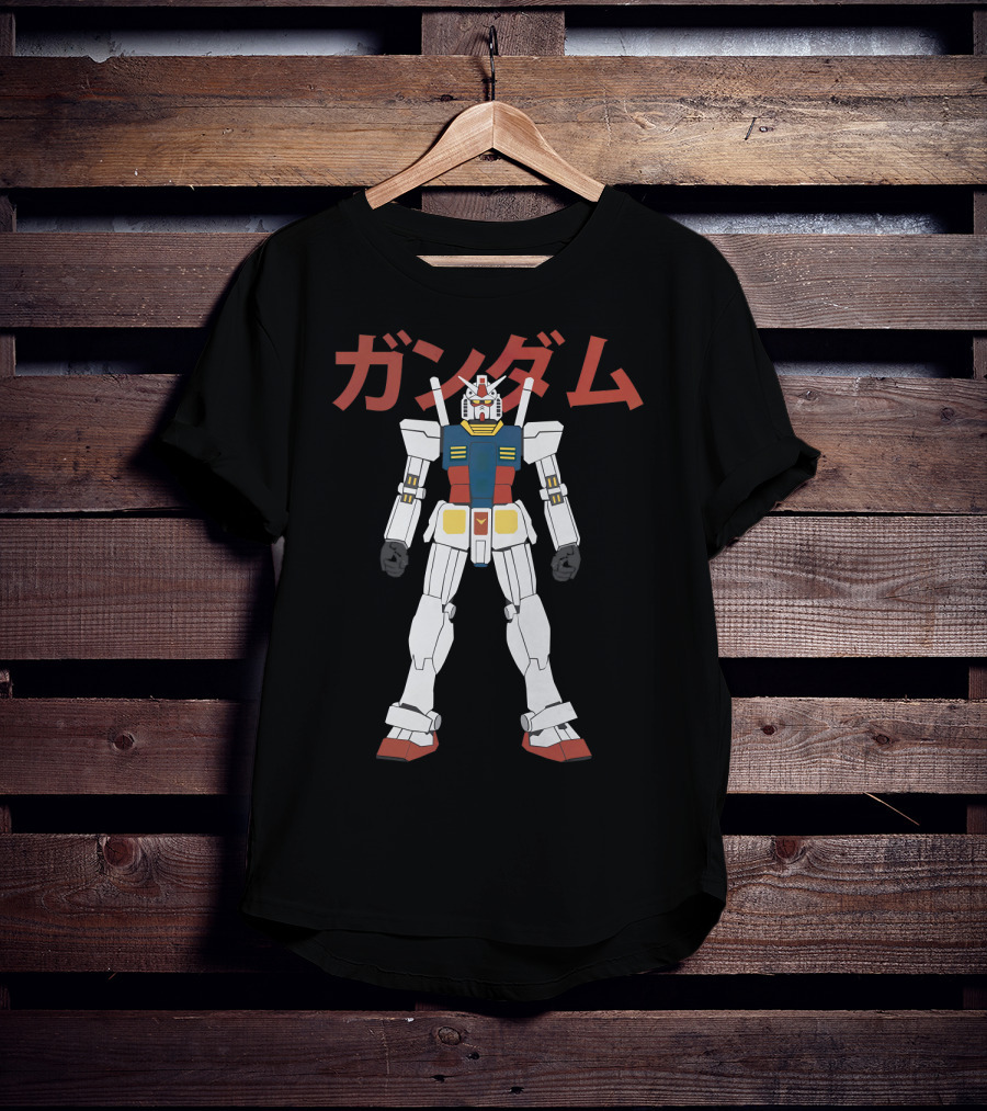 Gundam RX 782 Iconic Mecha T-Shirt