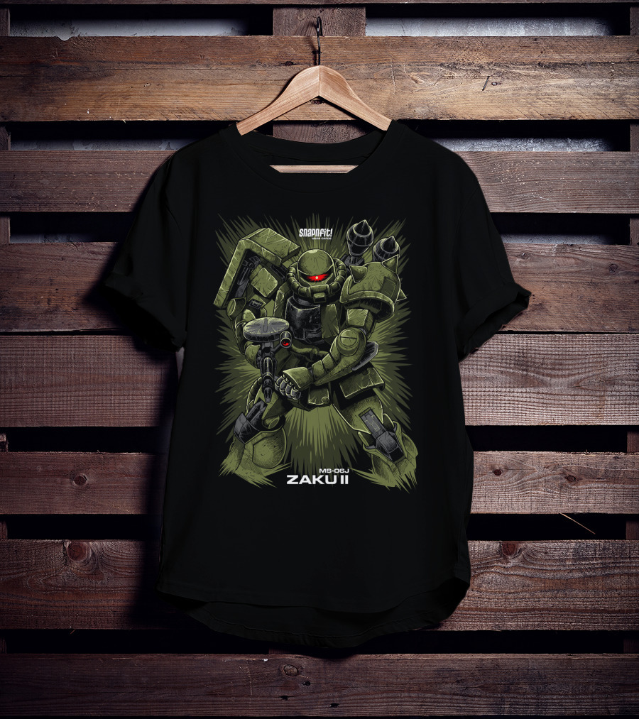 MS 06J ZAKU II Snapfit Model Robot T-Shirt