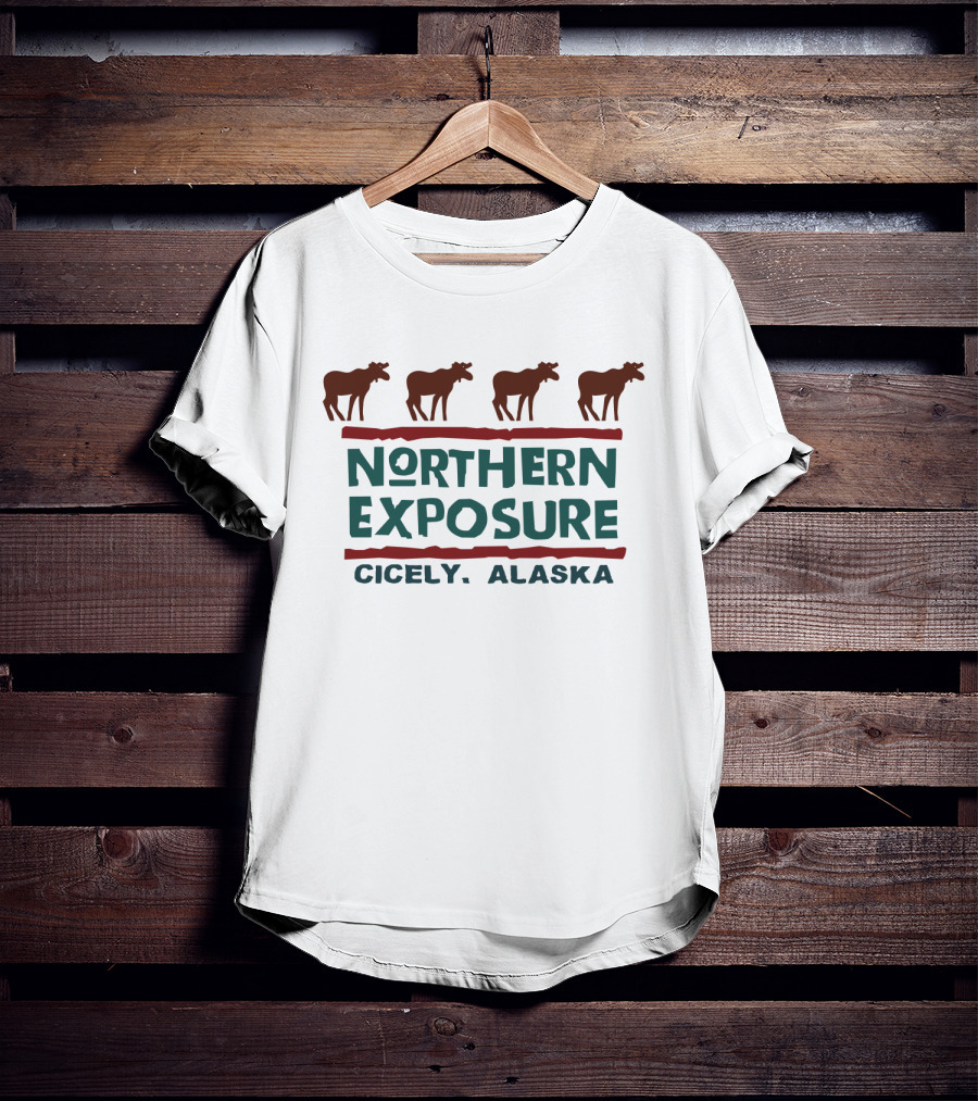 Northern Exposure Cicely Alaska Moose T-Shirt