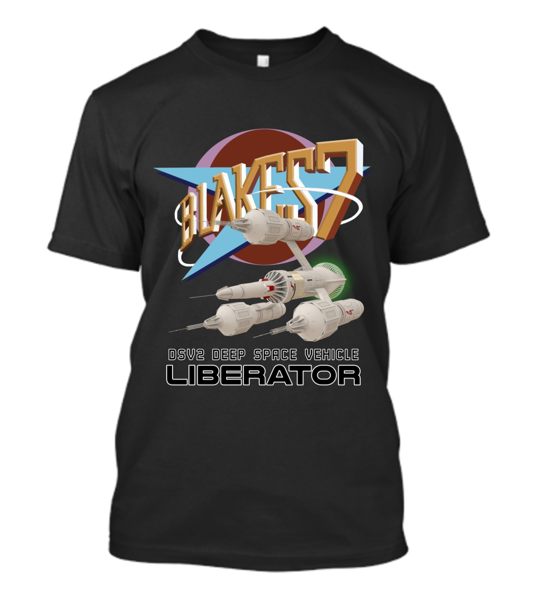 Blake's 7 DSV2 Deep Space Vehicle Liberator T-Shirt