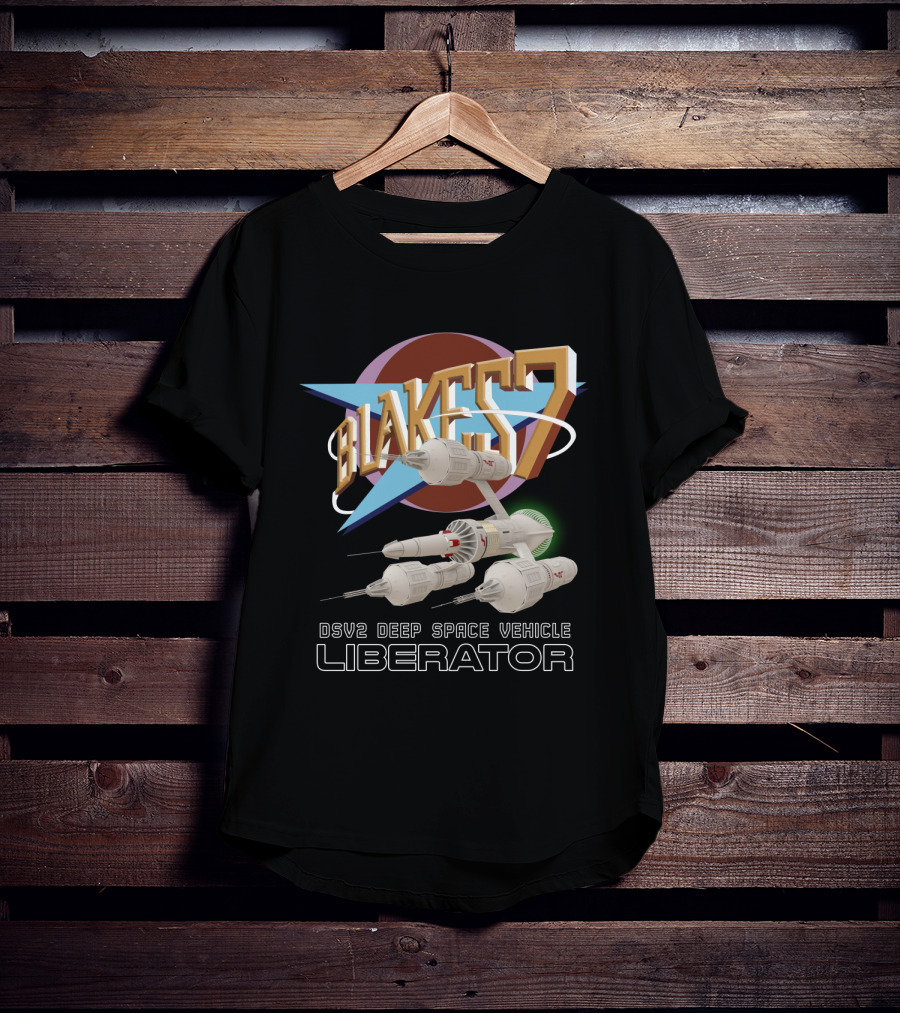 Blake's 7 DSV2 Deep Space Vehicle Liberator T-Shirt