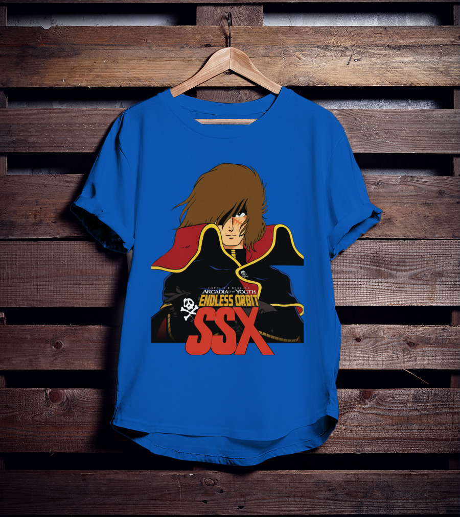 Captain Harlock Arcadia Of My Youth Endless Orbit SSX T-Shirt