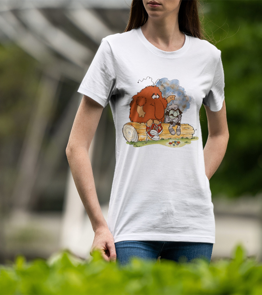 Rainbow Brite Murky Lurky And Cloudy Gloom On Log T-Shirt