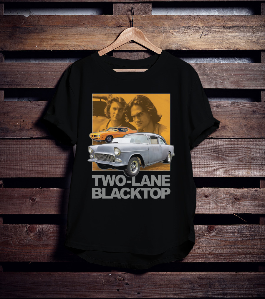 Two-Lane Blacktop Classic Cars And Characters T-Shirt
