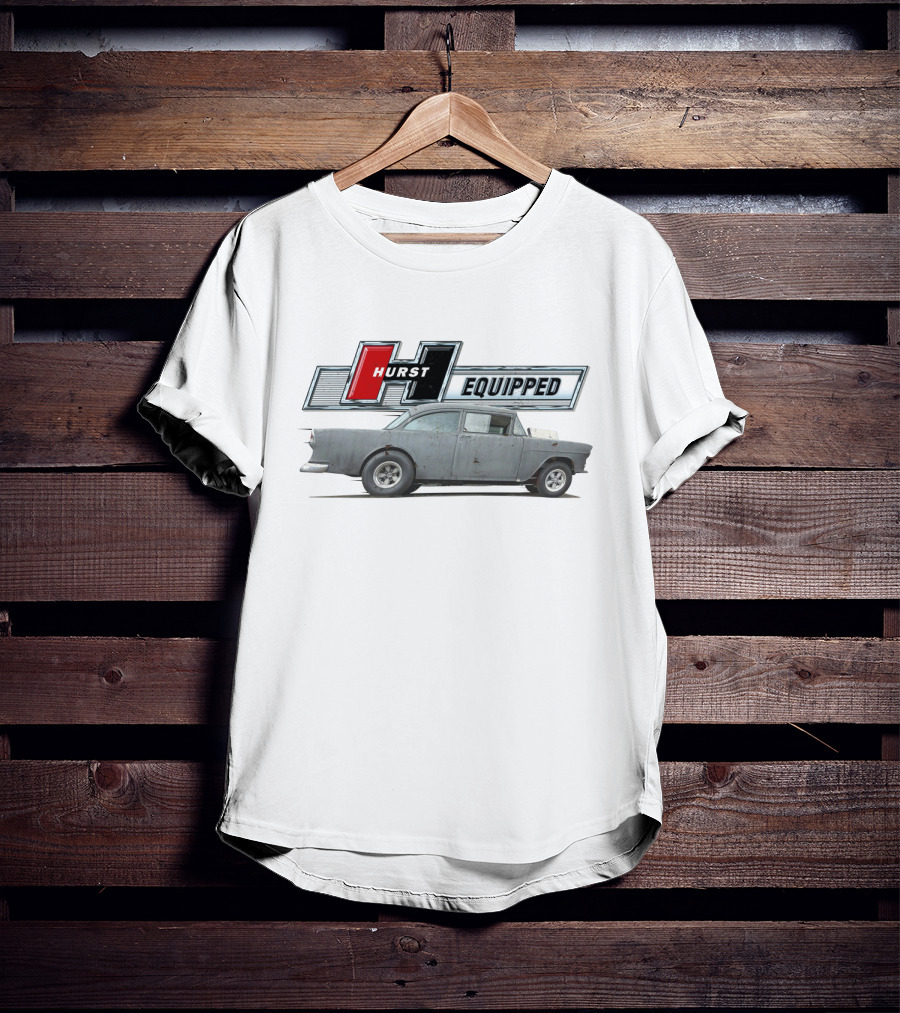 Two Lane Blacktop Hurst Equipped Classic Car Symbolism T-Shirt