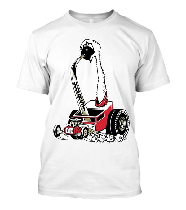 Hurst Floor Shift Monster Hot Rod Racing T-Shirt