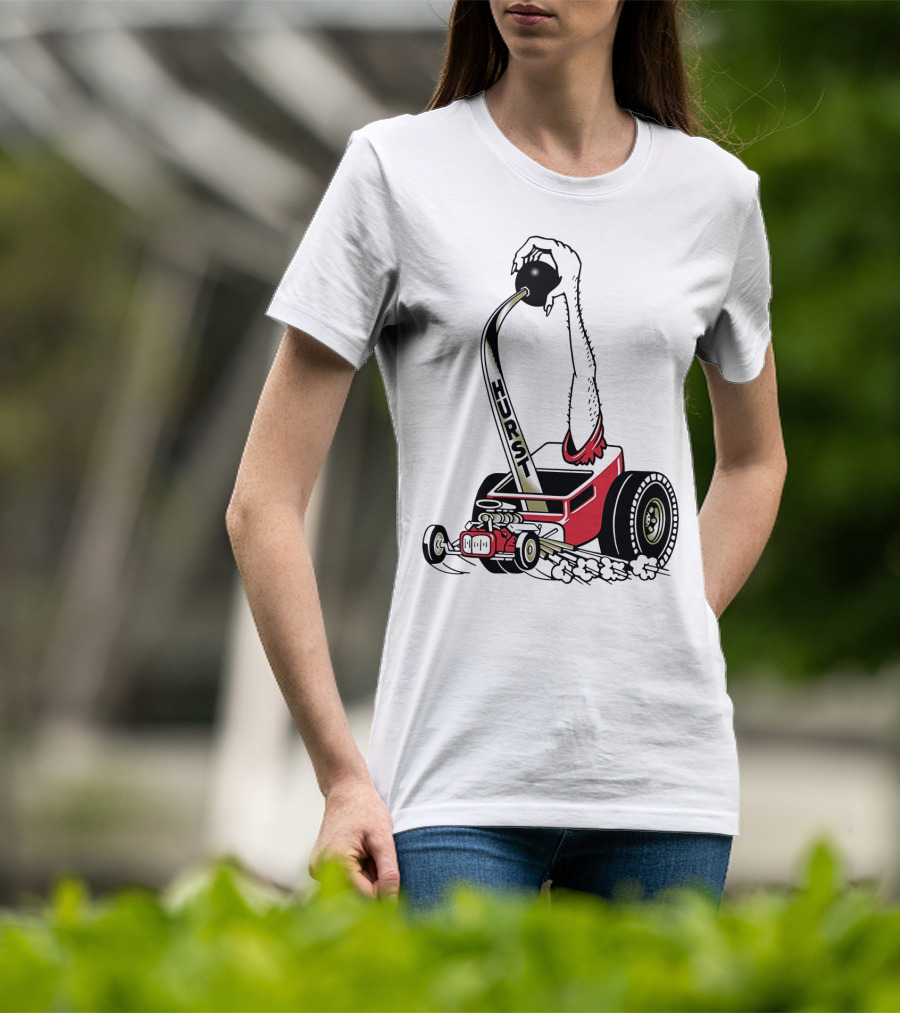 Hurst Floor Shift Monster Hot Rod Racing T-Shirt