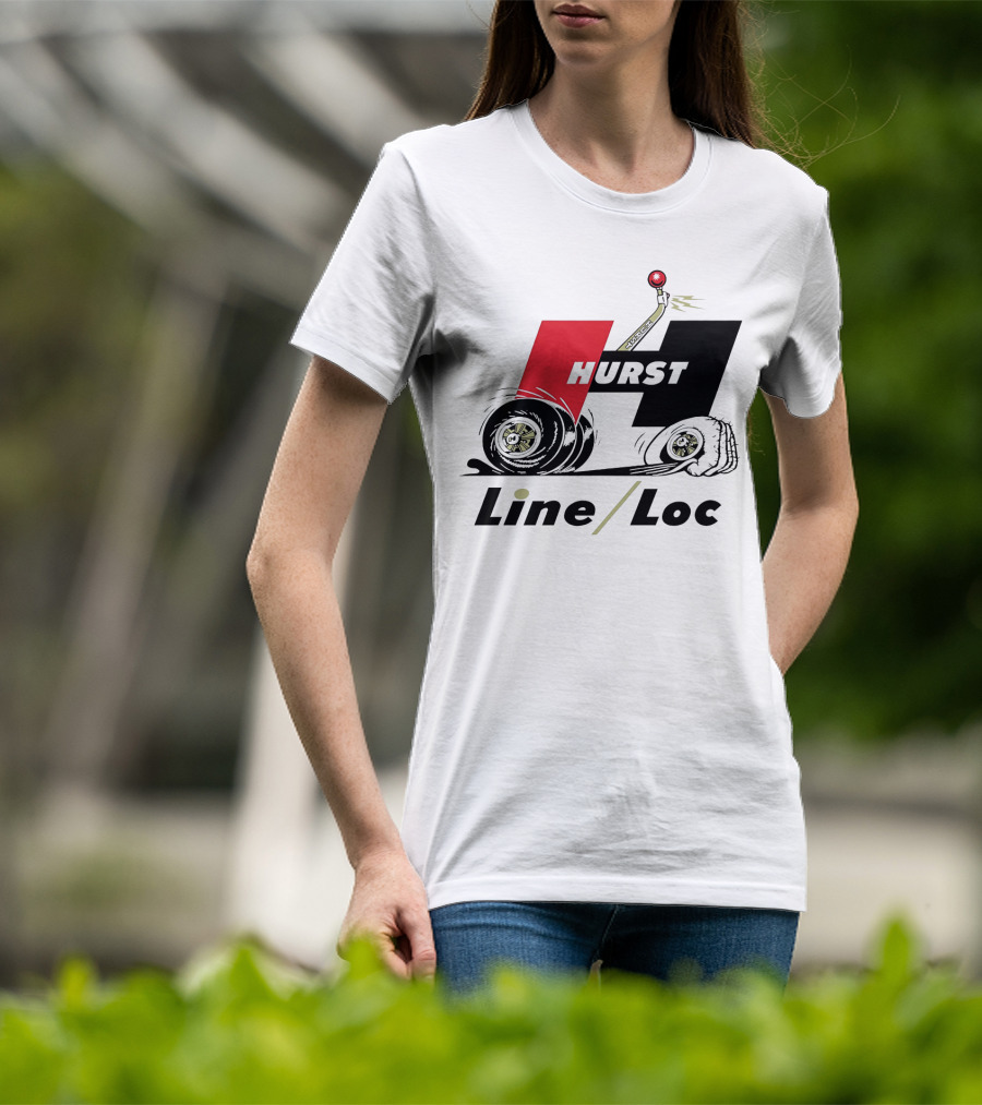 Hurst Line Loc Racing Tire Burnout T-Shirt