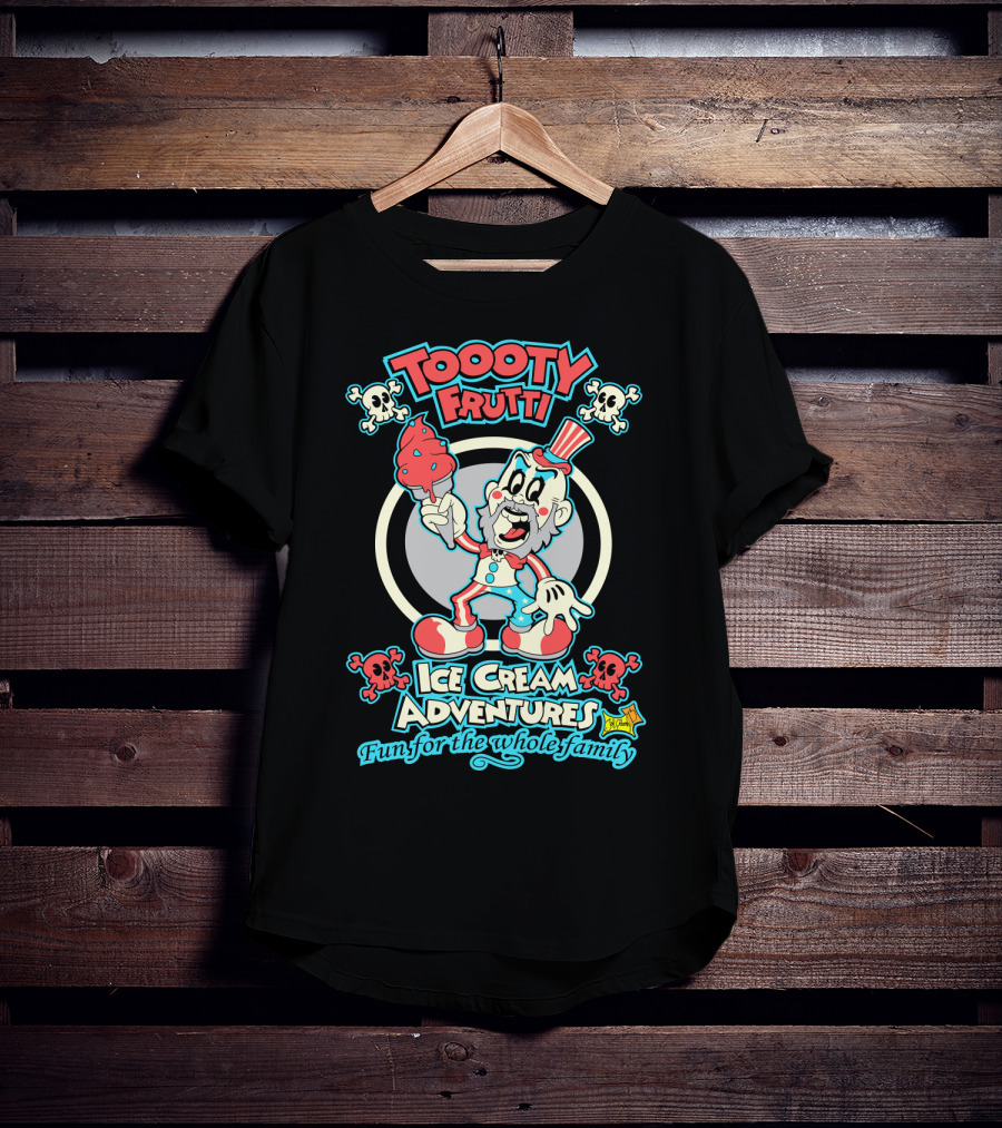 Toooty Fruity Ice Cream Adventures Fun For The Whole Family T-Shirt