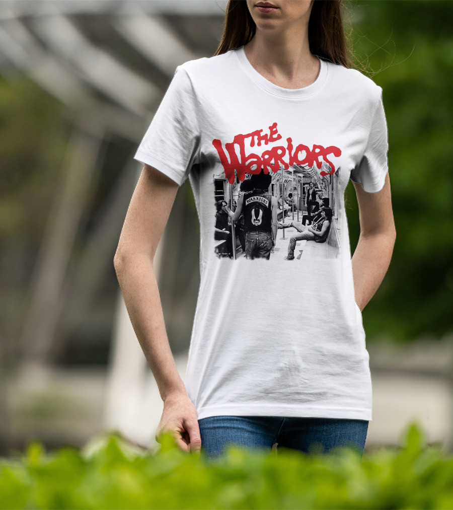 The Warriors Movie Subway Scene Iconic Street Gang Jacket T-Shirt
