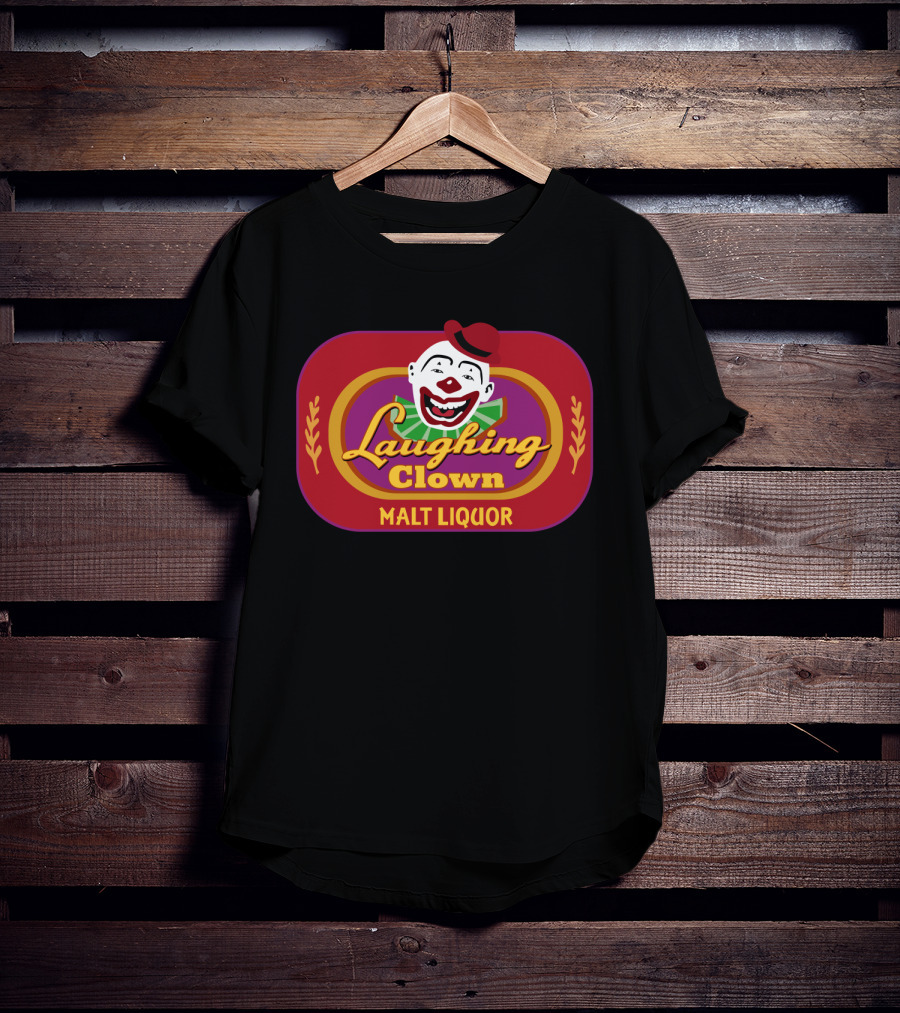 Talladega Nights Laughing Clown Malt Liquor T-Shirt
