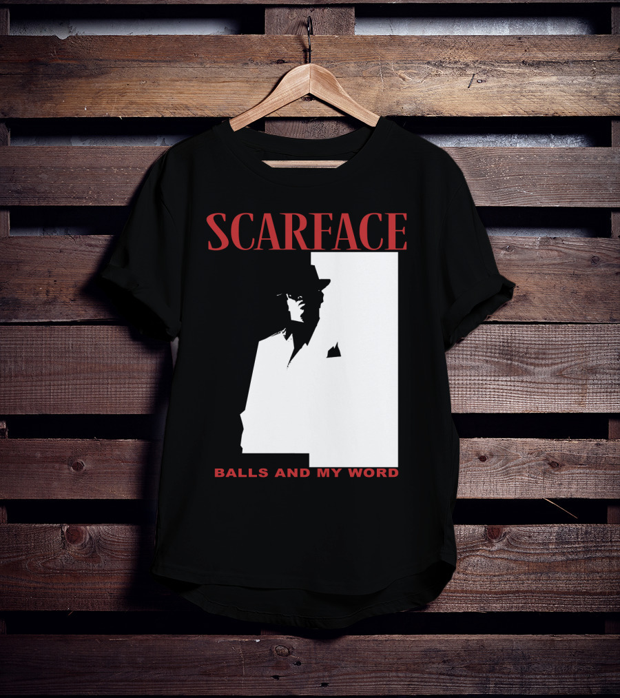 Scarface Balls And My Word Classic T-Shirt