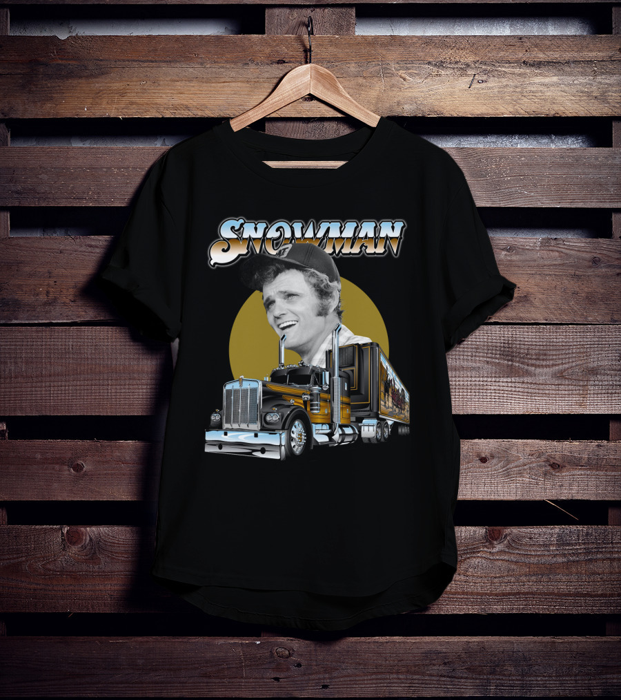 Snowman Big Rig Tribute Smokey And The Bandit T-Shirt