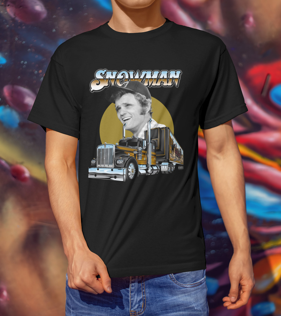 Snowman Big Rig Tribute Smokey And The Bandit T-Shirt