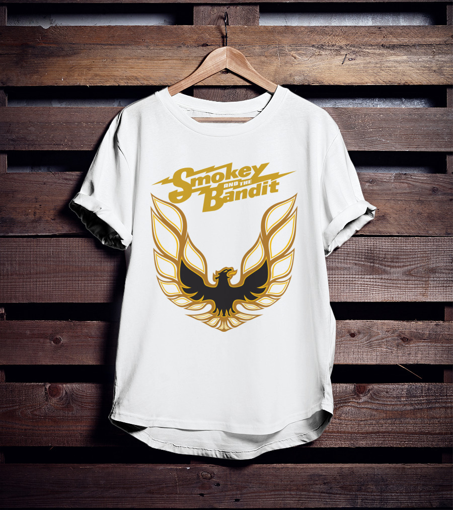 Smokey And The Bandit Gold Firebird T-Shirt