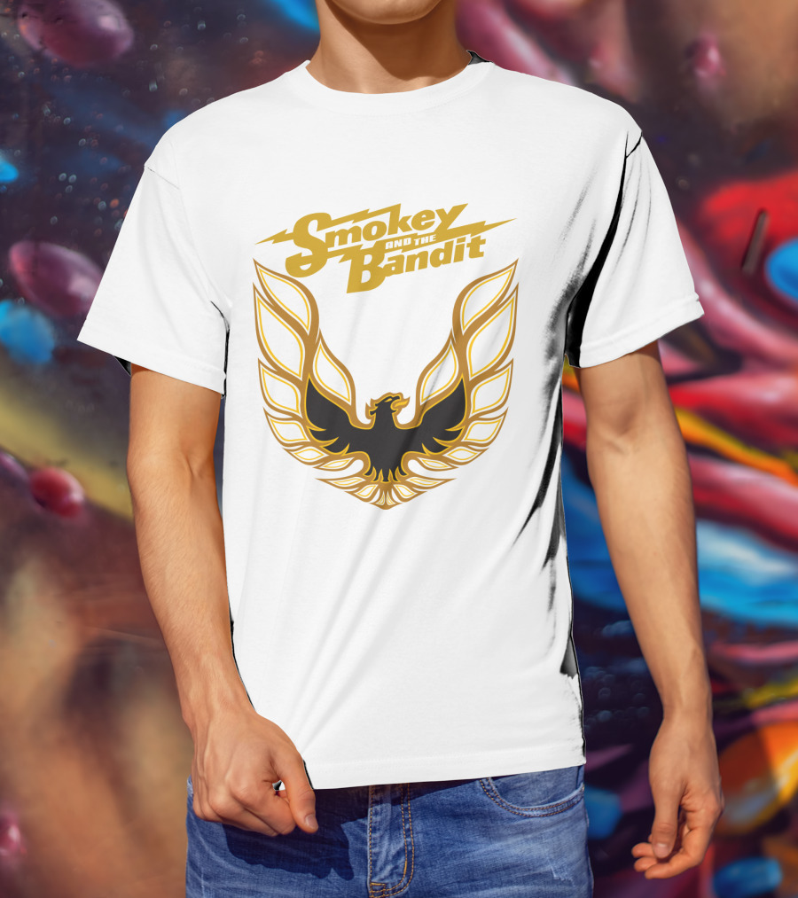 Smokey And The Bandit Gold Firebird T-Shirt