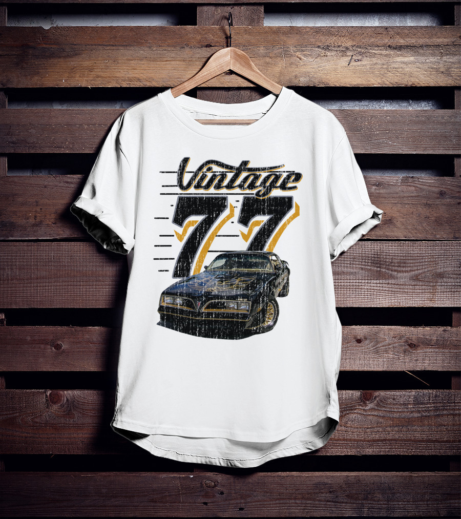 Vintage 77 Smokey And The Bandit 1977 Pontiac Trans Am T-Shirt