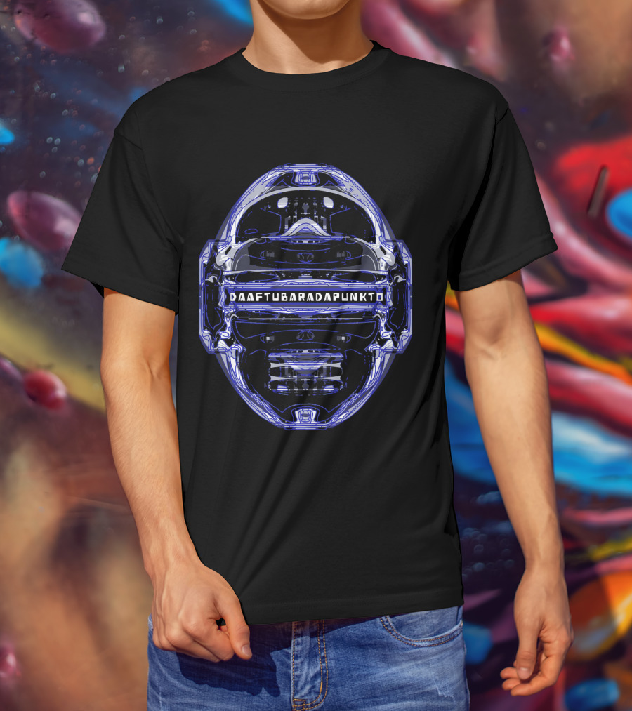 Daaftu Barada Punkto Break It Fix It Robot Helmet T-Shirt