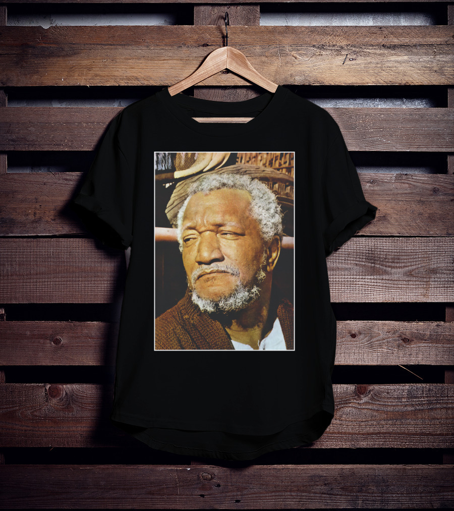 Sanford And Son Fred Sanford Classic Portrait Iconic TV Character T-Shirt