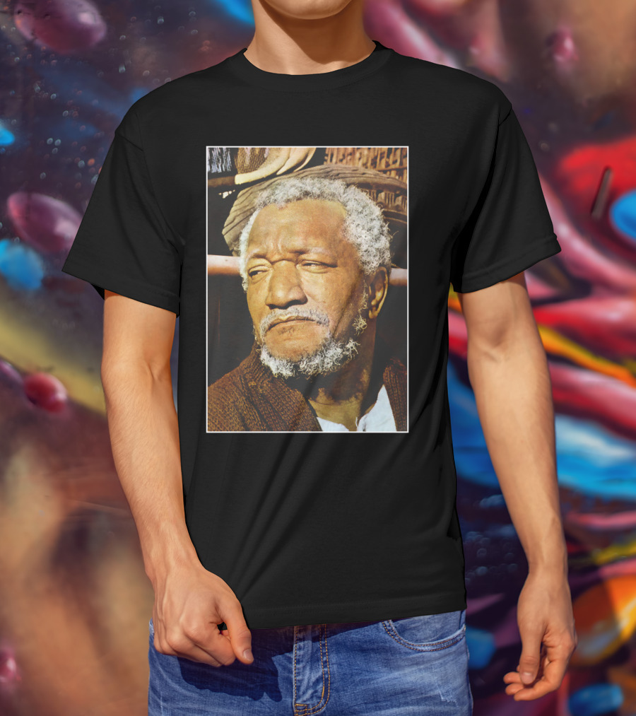 Sanford And Son Fred Sanford Classic Portrait Iconic TV Character T-Shirt